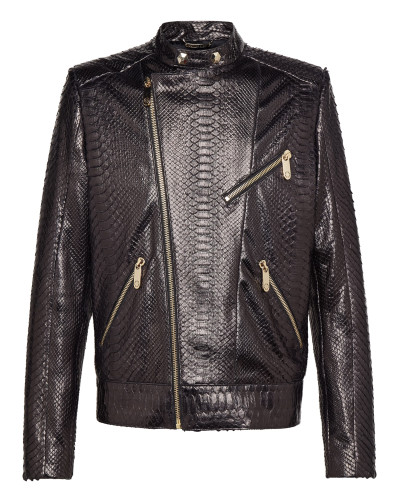 Leather Moto Jacket 