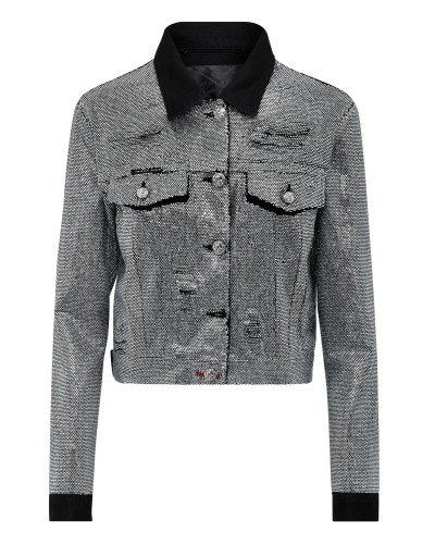 Denim Jacket Crystal