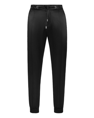 Satin Jogging Trousers Elegant