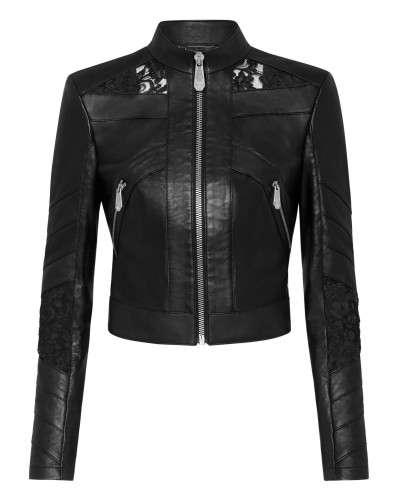 Leather Jacket Lace