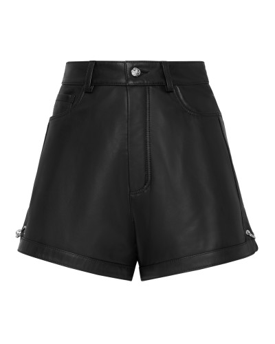 Leather Shorts Pants Pins
