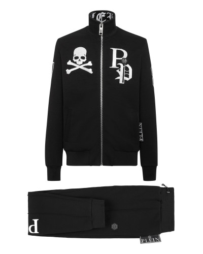 Tracksuit Top/Trousers Skull and Plein