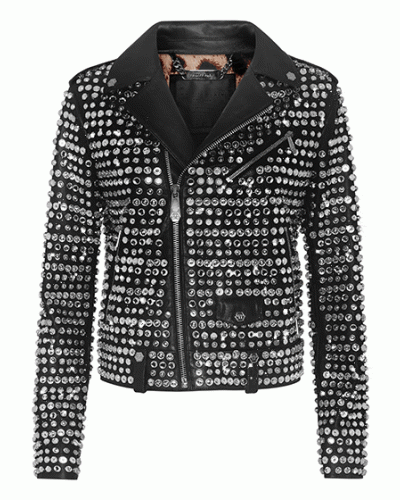 LIMITED  EDITION  CRYSTAL  BIKER with Crystals
