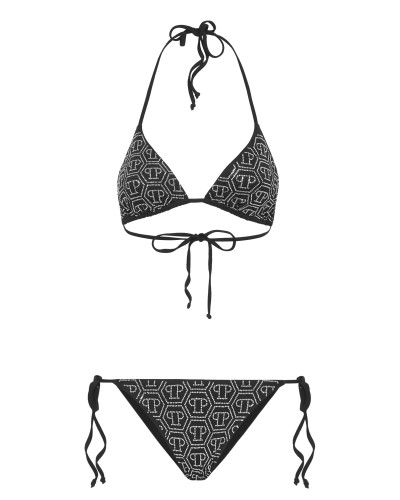 Bikini Monogram with Crystals