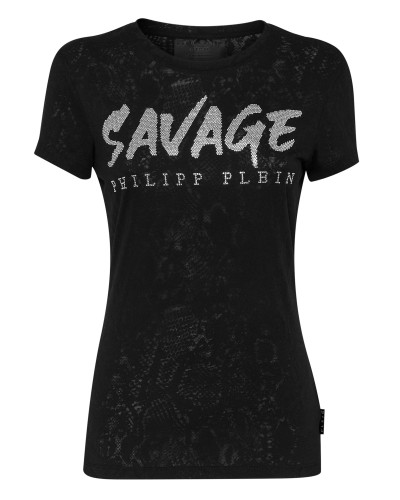 T-shirt Sexy Pure Philipp Plein TM with Crystals