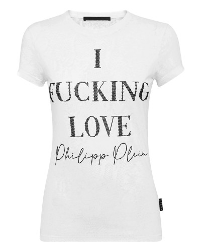T-shirt Sexy Pure Philipp Plein TM with Crystals