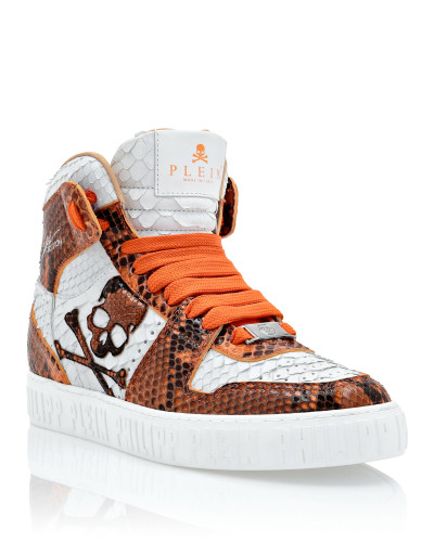 HI-TOP SNEAKERS NOTORIOUS PYTHON SKULL