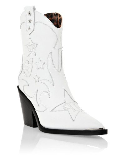 RODEO  INTARSIA  ANKLE BOOTS