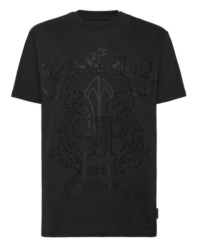 T-shirt Round Neck SS Gothic Banner