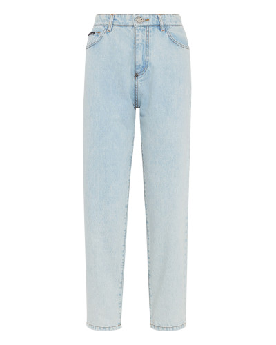 Denim Trousers Mom Fit