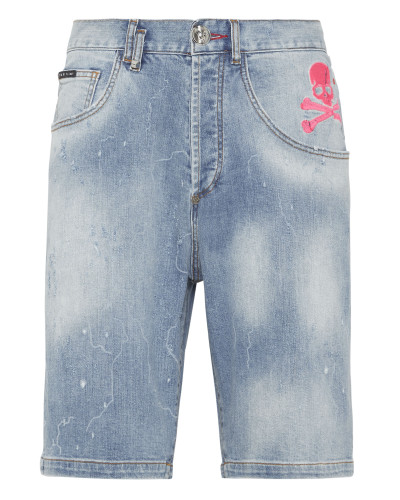 Denim Shorts Formentera Fit Skull&Bones