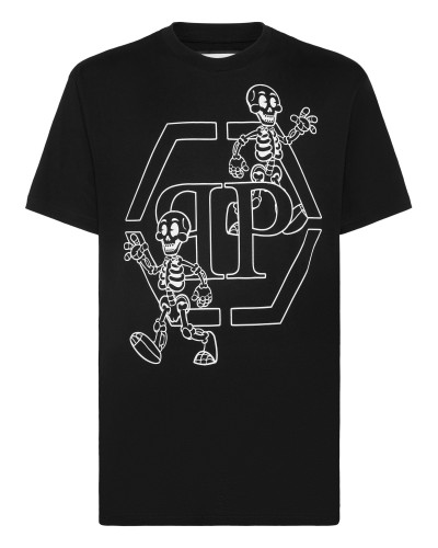 T-shirt Round Neck SS Skeleton