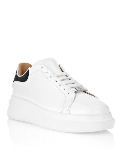 Leather Low-Top Sneakers Megastar