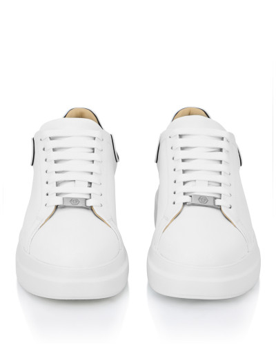 Leather Low-Top Sneakers Megastar