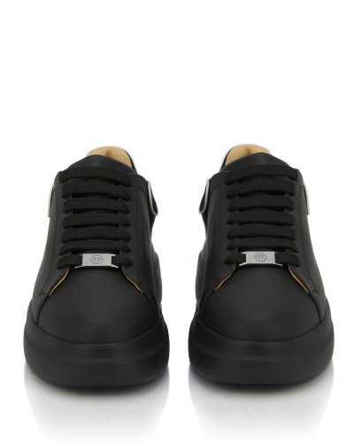 Leather Low-Top Sneakers Megastar