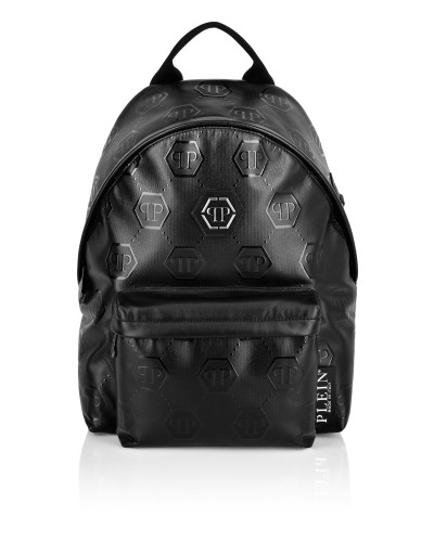 Nappa Backpack Embossed Monogram