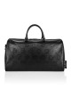 Nappa Handle Bag Weekend  Embossed Monogram