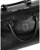 Nappa Handle Bag Weekend  Embossed Monogram