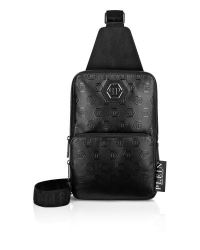 Nappa Cross Body Bag Embossed Monogram