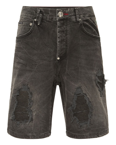 Denim Shorts Formentera Distressed