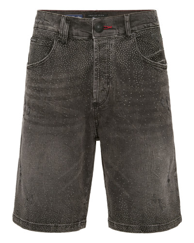 Denim Shorts Formentera Strass