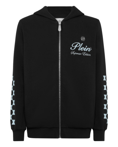 Hoodie Sweatjacket Cote D Azur Checkmate