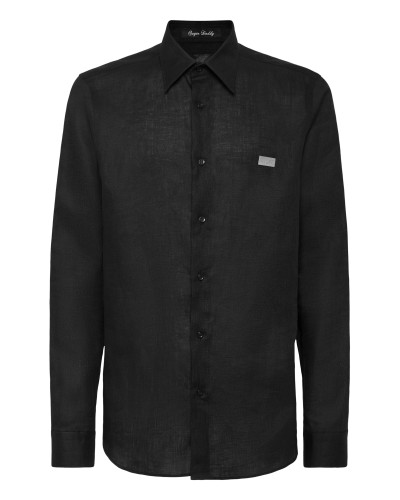 Linen Shirt Sugar Daddy Cut LS