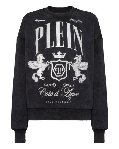 Sweatshirt LS Strass Crystal