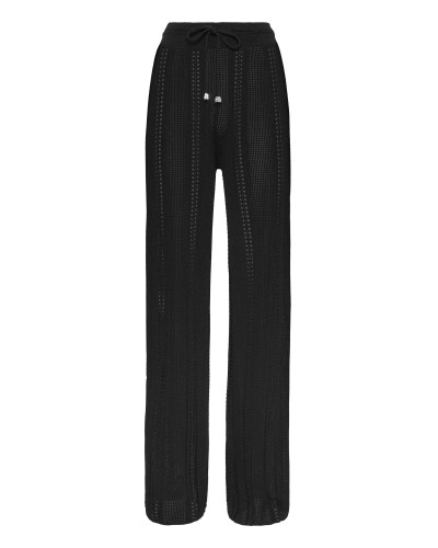 Knit Flare Trousers