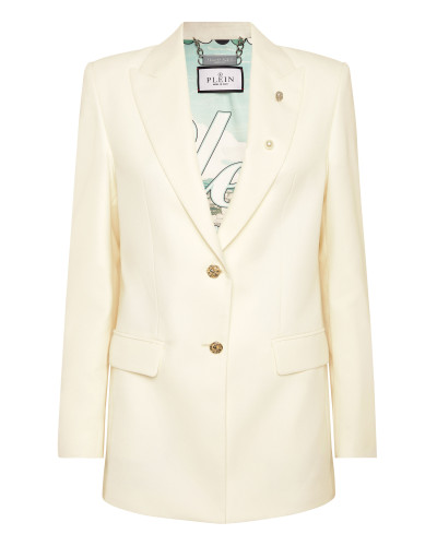 Racing Blazer Boyfriend Fit