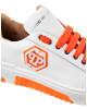 Leather Lo-Top Sneakers Hexagon