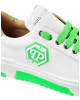 Leather Lo-Top Sneakers Hexagon