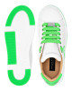 Leather Lo-Top Sneakers Hexagon