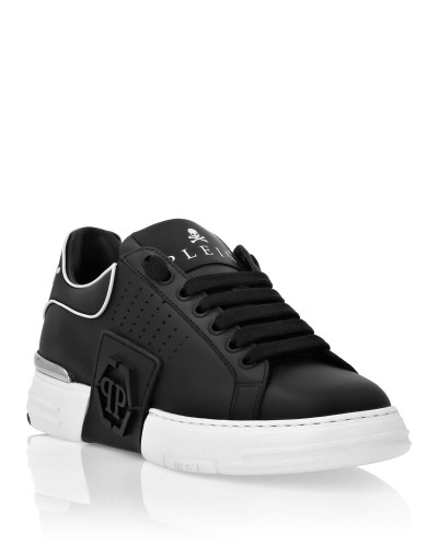 Nappa Leather Sneakers Low Top Hexagon