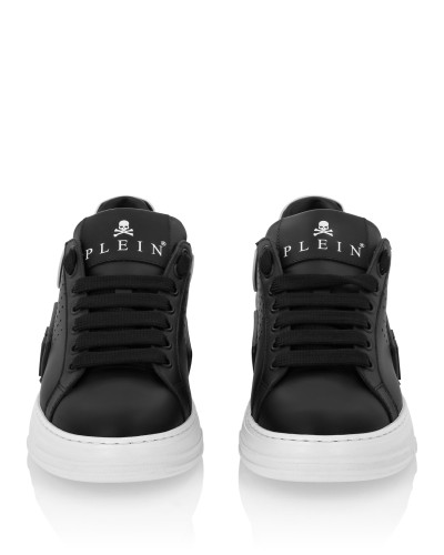 Nappa Leather Sneakers Low Top Hexagon