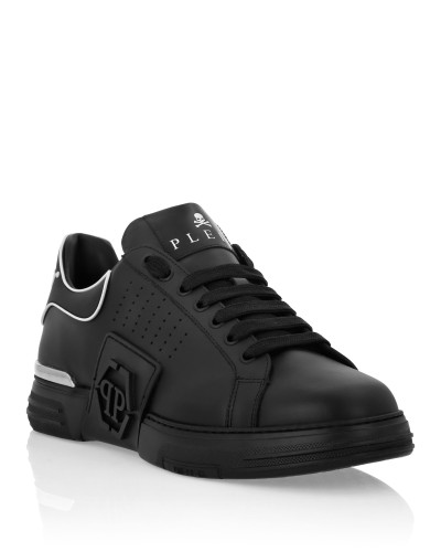 Nappa Leather Sneakers Low Top Hexagon