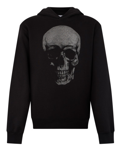 Hoodie Glitter Skull