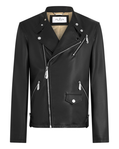Nappa Leather Moto Jacket