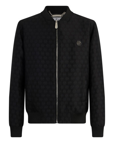 Bomber Jacket Jacquard Monogram