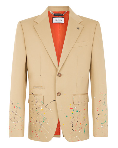 Blazer Gigolo Fit Paint Splash Painted