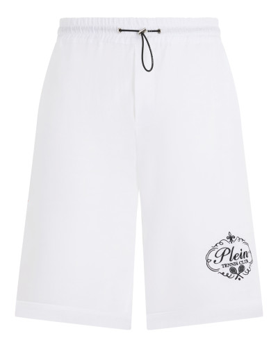 Linen Drawstring Shorts Tennis Club