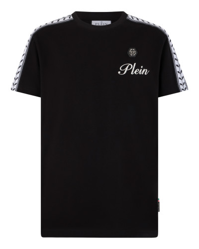 Piquet Round Neck T-Shirt Plein Tennis