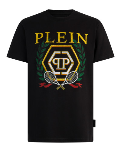 Round Neck T-Shirt Tennis Crest