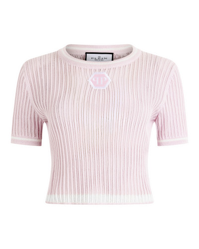 Knitted Sexy Pure Fit T-Shirt