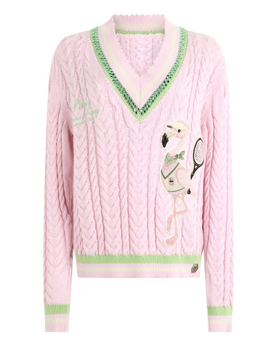 V-Neck Pullover Tennis Club