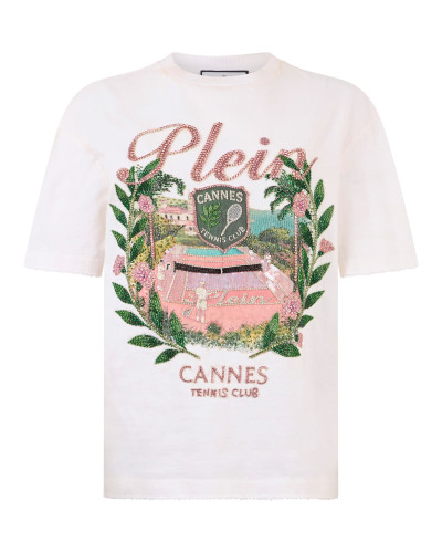 Washed Man Fit T-Shirt Cannes Tennis Club