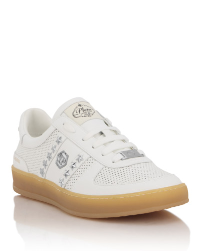 Perforated Leather Sneakers RETRO REBEL