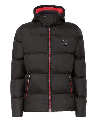 Nylon Jacket Slim Cut