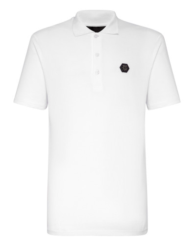 Slim Fit Polo shirt SS Hexagonal