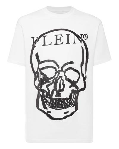 Jersey T-shirt Round Neck SS Skull and Plein